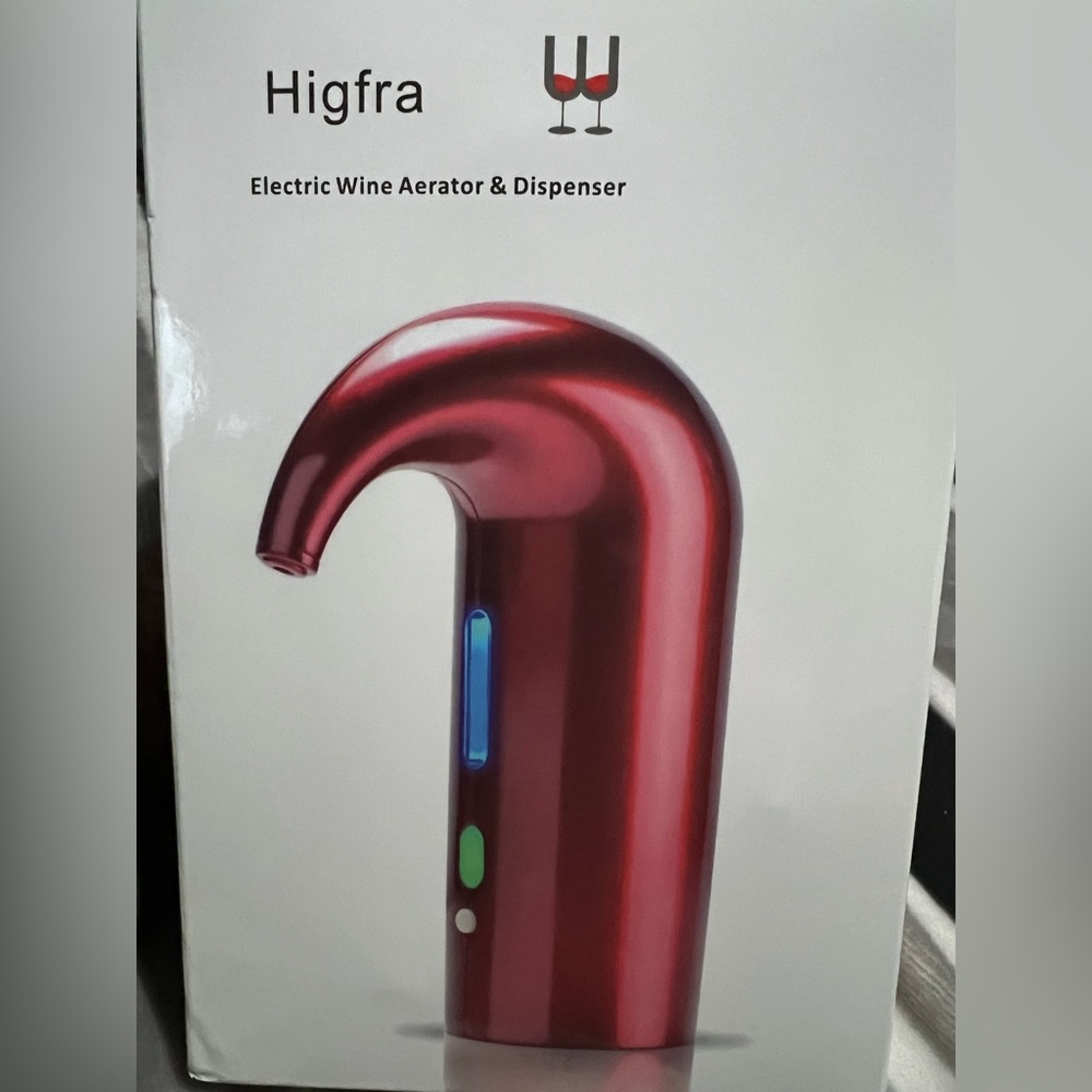 Higfra Electric Wine Aerator & Dispenser